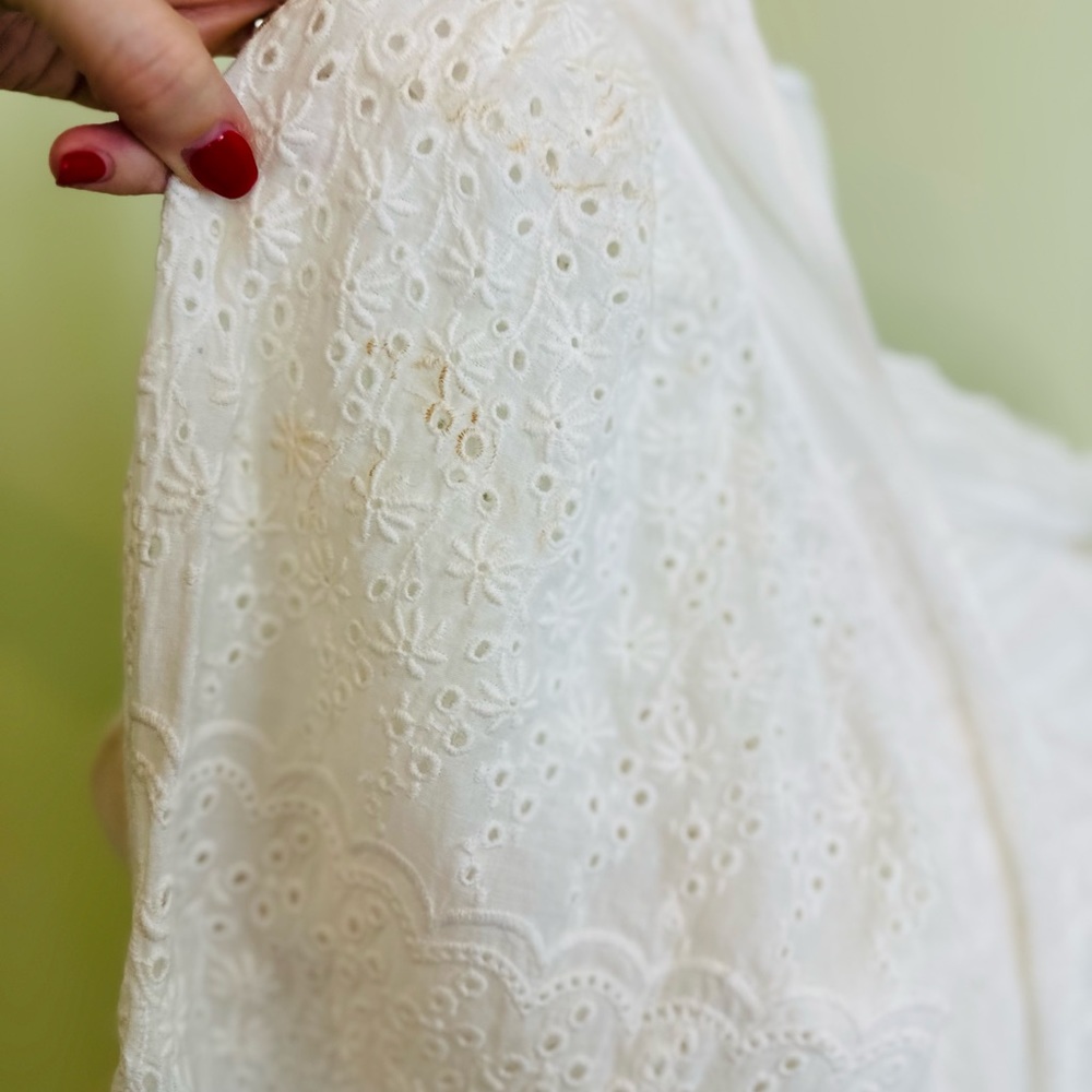 *NWT* LoveShackFancy Preslina White Eyelet Dress - Picture 10 of 12